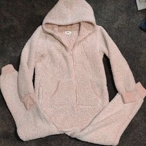 PINK Victoria's Secret Cozy Pink Pajama Set